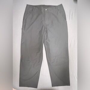 lululemon athletica Men's Charcoal Canvas Pants Size: 38